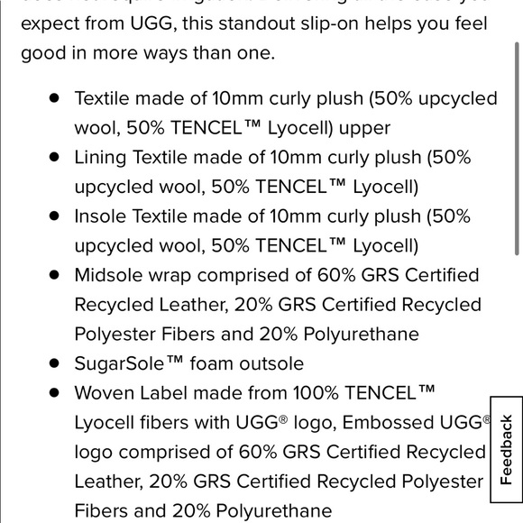 UGG Fuzz Sugar Cross Slide - Picture 4 of 11